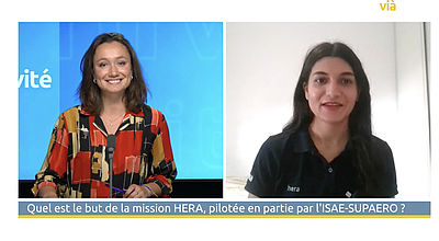 Quel est le but de la mission HERA, pilotée en partie par l'ISAE-SUPAERO ?