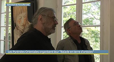 video | Les Pyrénées-Orientale organisent leur "Balade en terre d'artistes"