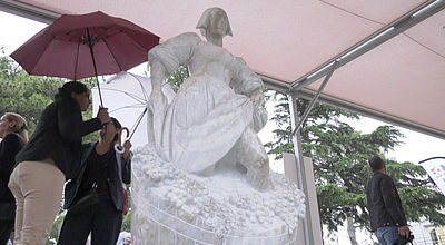 Le marbre de Saint-Pons de Thomières mis à l'honneur en sculpture