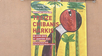 "Treize chibanis harkis" au Mémorial du Camp de Rivesaltes