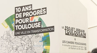 video | Exposition 10 ans de progrès pour Toulouse : Une communication politique ?