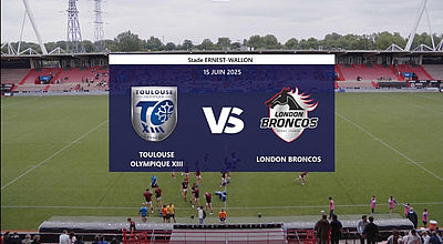 Replay : Toulouse Olympique XIII vs London Broncos