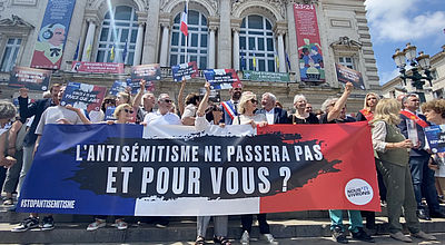 Montpellier : Un rassemblement citoyen pour dire non à l'antisémitisme