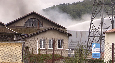 Un incendie se déclare dans une usine de traitements chimiques