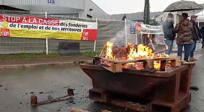 Malgré l'abandon de reprise par Renault les salariés de la SAM en Aveyron sont mobilisés