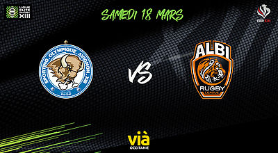 Replay Avignon / Albi - 16e journée du championnat de France Élite 1 de rugby à XIII