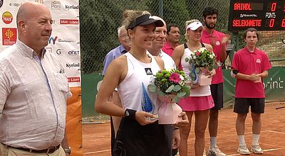Tennis : Oksana Selekhmeteva victorieuse de l'Open International Féminin