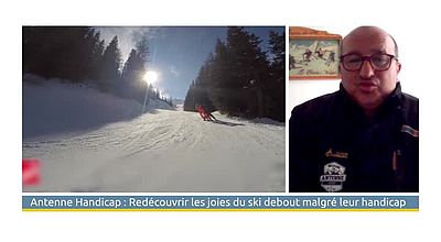 video | Ensemble Antenne Handicap : Redécouvrir les joies du ski debout malgré leur handicap