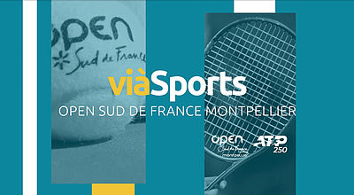 viàSports Open Sud de France du jeudi 9 février 2023