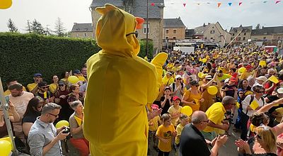 1 500 participants pour la plus grande Danse des canards !
