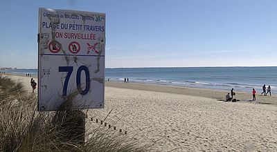 Polémique autour du stationnement payant de la plage du Petit Travers