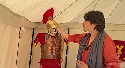 Un camp militaire romain s'installe près du Village gaulois au sud de Toulouse
