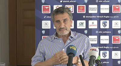 video | Le best-of du point presse de Mohed Altrad, président du MHR
