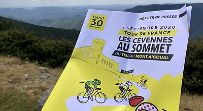 Le Tour de France au sommet du Mont Aigoual, une première historique
