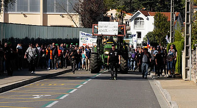 Foix : 5000 manifestants rassemblés pour défendre la ruralité