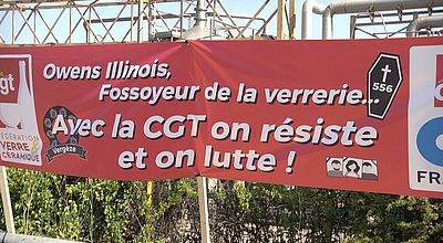 Verrerie du Languedoc : 3.000 personnes réunies pour dénoncer la fermeture et le licenciement de 164 employés